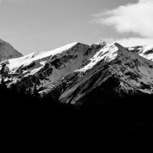 Tirage Fine Art - Pic du Midi - Noir et Blanc A3